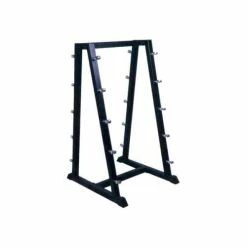 Musclemania Fitness MegaStore Equipment Storage Fixed Barbell Rack (10 Barbells)