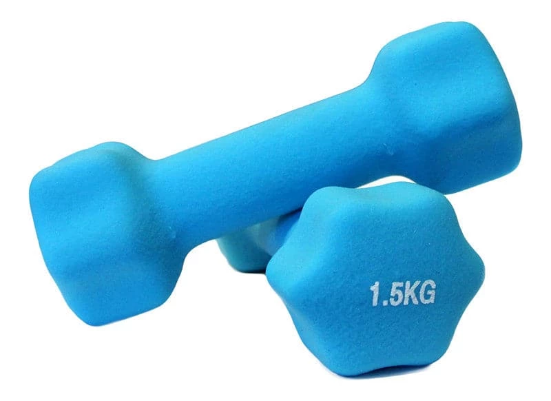 Musclemania-fitness Neoprene Dumbbells, Sold In Pairs From 0.5kg: