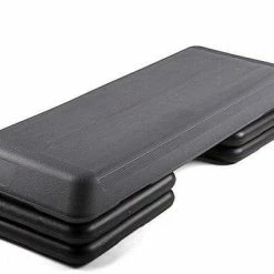 Muscle Mania Fitness MegaStore Conditioning Equipment SPECIAL - Aerobic Step With 4 Height Adjustable Blocks, Gym-Grade