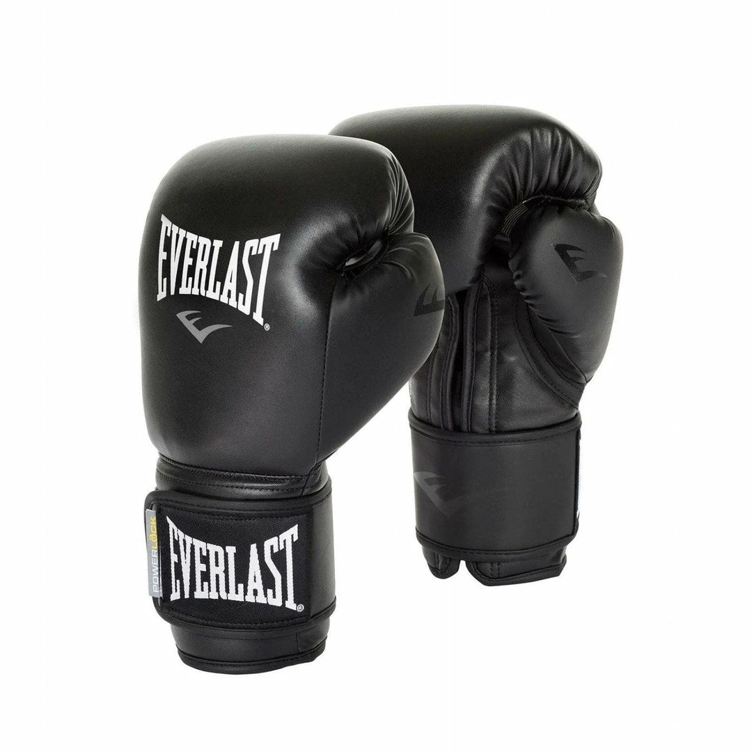 Musclemania Fitness MegaStore Everlast Powerlock Training Gloves - 12oz MMA COMBAT