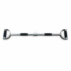 Musclemania-fitness BODYWORX REVOLVING PRO STYLE LAT BAR (34 INCH), Commercial-grade EQUIPMENT STRENGTH