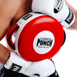 Musclemania-fitness MMA COMBAT AAA Punch Mexican Fuerte Round Shield
