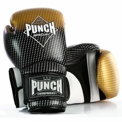 Musclemania Fitness MegaStore MMA COMBAT AAA Punch Black Diamond Special Thai Boxing Gloves
