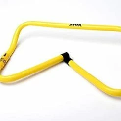 Musclemania Fitness MegaStore ZIVA Fitness Adjustable Hurdle For Core, Speed Training – Football, Soccer, Basketball, Track Equipment Functional Fitness