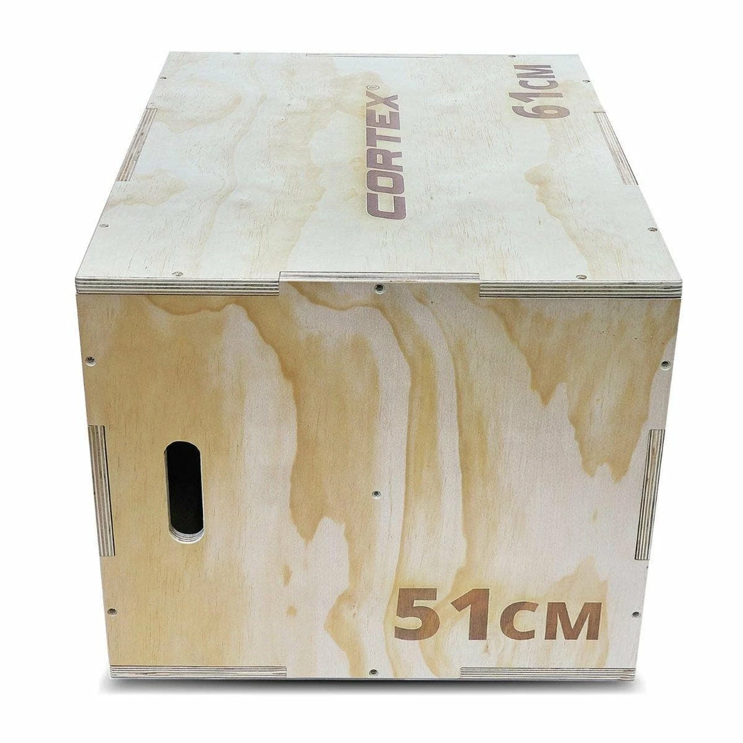 Musclemania-fitness Functional Fitness WOODEN 3-IN-1 PLYO BOX - FLOOR MODEL