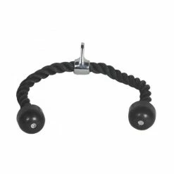 Musclemania-fitness Bodyworx Tricep Rope, Commercial-grade Cable Attachment EQUIPMENT STRENGTH