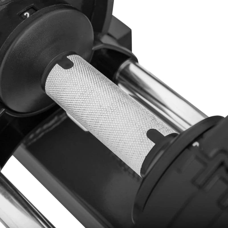 Musclemania Fitness MegaStore RevoLock 64kg Adjustable Dumbbell Set With Stand (32kg Pair) - IN STOCK NOW