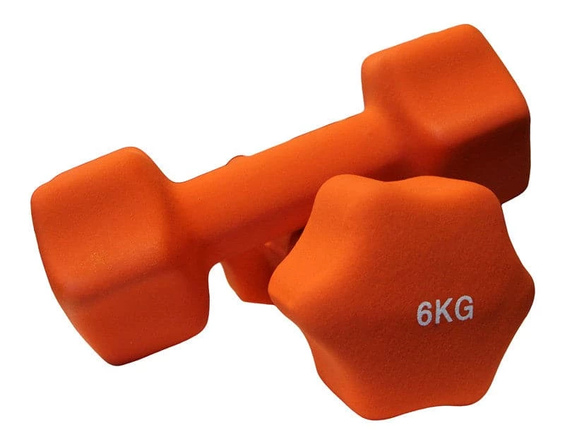 Musclemania-fitness Neoprene Dumbbells, Sold In Pairs From 0.5kg: