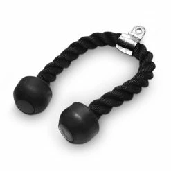 Musclemania-fitness Bodyworx Tricep Rope, Commercial-grade Cable Attachment EQUIPMENT STRENGTH