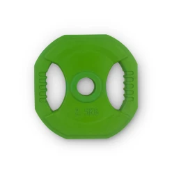 Musclemania Fitness MegaStore Aerobic Pump Plates (30mm) - 2.5KG, Sold In Pairs.