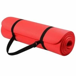 Musclemania-fitness Exercise & Yoga Mat (15mm) - Blue Or Red