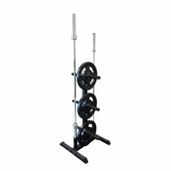 Musclemania Fitness MegaStore EQUIPMENT STRENGTH Olympic & Bumper Plate Storage Rack