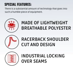 Musclemania-fitness Morgan Reversible Boxing Singlet