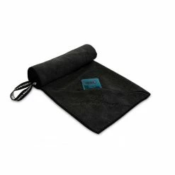 Muscle Mania Fitness MegaStore BODYWORX BLACK MICROFIBRE GYM TOWEL Strength Accessories