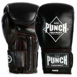 Musclemania Fitness MegaStore AAA Punch Black Diamond Muay Thai Gloves MMA COMBAT