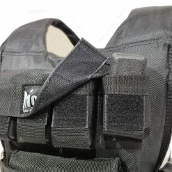 Musclemania-fitness Morgan Men's Weighted Vest, Adjustable From 1kg -15kgs