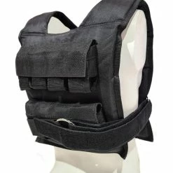 Musclemania-fitness Morgan Men's Weighted Vest, Adjustable From 1kg -15kgs