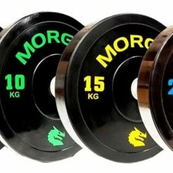 Musclemania-fitness PACKAGE DEAL - 100KG MORGAN OLYMPIC BUMPER PLATE PACK *