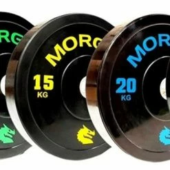 Musclemania Fitness MegaStore PACKAGE DEAL -150KG MORGAN OLYMPIC BUMPER PLATE PACK *