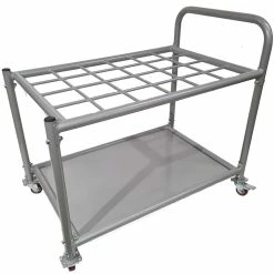 Musclemania Fitness MegaStore MORGAN FOAM ROLLER & EXERCISE MAT CART Equipment Storage