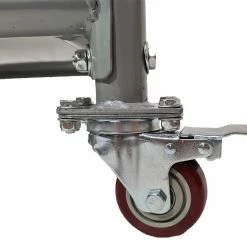 Musclemania Fitness MegaStore MORGAN FOAM ROLLER & EXERCISE MAT CART Equipment Storage