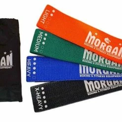 Musclemania Fitness MegaStore Morgan Micro Knitted Glute Resistance Band Set Of 4