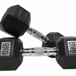 Musclemania-fitness EQUIPMENT STRENGTH Hex Dumbbell Pairs,