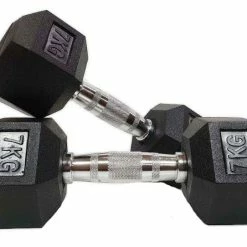 Musclemania-fitness EQUIPMENT STRENGTH Hex Dumbbell Pairs,