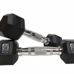 Musclemania-fitness EQUIPMENT STRENGTH Hex Dumbbell Pairs,