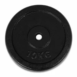Musclemania-fitness Black Cast Iron Weight Plates (for 25MM Bars), Sold In Pairs, $4/kg Starting From: EQUIPMENT STRENGTH