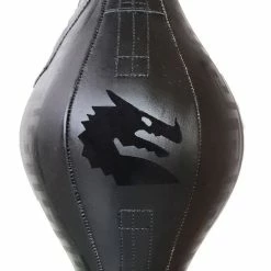 Musclemania Fitness MegaStore MORGAN B2 BOMBER LEATHER FLOOR TO CEILING BALL + ADJUSTABLE STRAPS MMA COMBAT