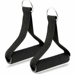 Musclemania Fitness MegaStore EQUIPMENT STRENGTH Padded Stirrup Handles - Pair