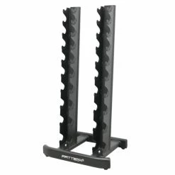 Musclemania Fitness MegaStore Equipment Storage STOCKTAKE CLEARANCE - 10 PAIR VERTICAL COMMERCIAL DUMBBELL RACK 840VDR10