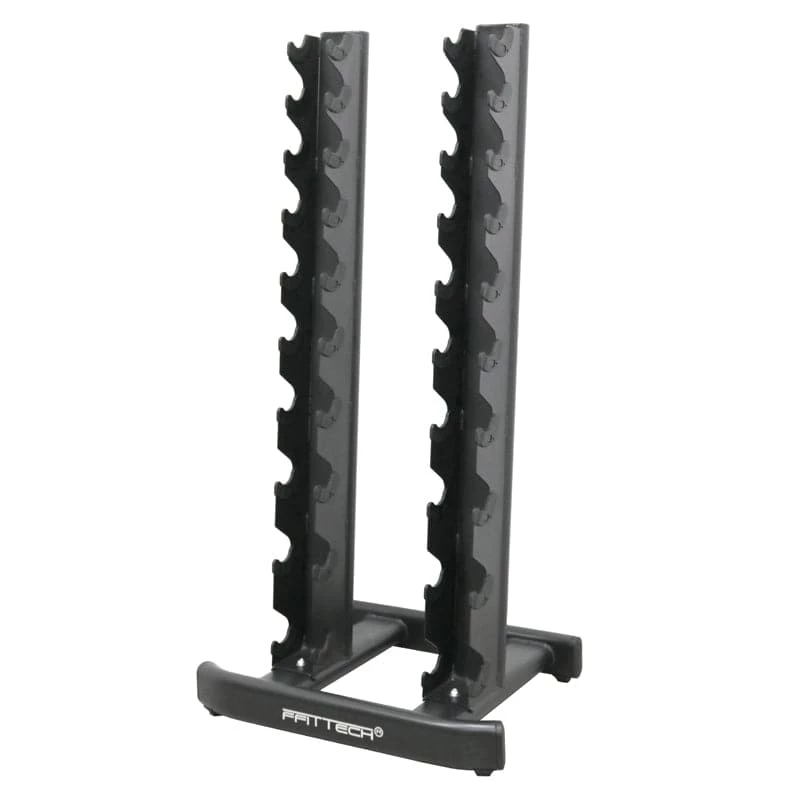 Musclemania Fitness MegaStore Equipment Storage STOCKTAKE CLEARANCE - 10 PAIR VERTICAL COMMERCIAL DUMBBELL RACK 840VDR10