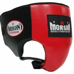 Musclemania-fitness Morgan Platinum Leather Abdo Guard MORGAN SPORTS