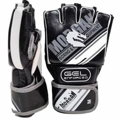 Musclemania Fitness MegaStore MMA COMBAT MORGAN AVENTUS GEL MMA HYBRID LEATHER BAG GLOVES