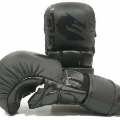 Muscle Mania Fitness MegaStore MORGAN B2 BOMBER LEATHER SHOTO MMA SPARRING GLOVES