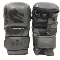 Muscle Mania Fitness MegaStore MORGAN B2 BOMBER LEATHER SHOTO MMA SPARRING GLOVES