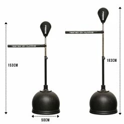 Muscle Mania Fitness MegaStore MMA COMBAT COBRA HAYMAKER™ FREE STANDING BOXING BAG