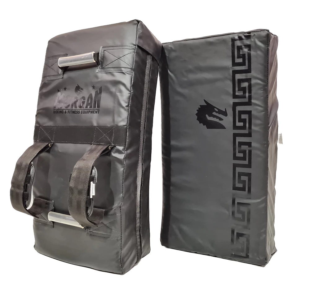 Musclemania Fitness MegaStore Morgan B2 Bomber Extra Heavy-Duty Curved Hit & Strike Shield MMA COMBAT