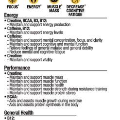 Musclemania-fitness BSC K-OS Pre-Workout 300g Nutrition Supplements