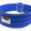Musclemania Fitness MegaStore Morgan Quick Release Suede Leather Powerlifting Weight Belt