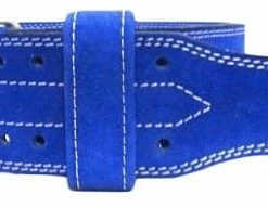 Musclemania Fitness MegaStore Morgan Quick Release Suede Leather Powerlifting Weight Belt