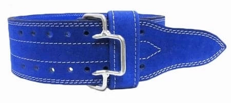 Musclemania Fitness MegaStore Morgan Quick Release Suede Leather Powerlifting Weight Belt