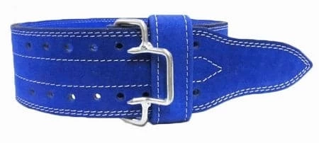 Musclemania Fitness MegaStore Morgan Quick Release Suede Leather Powerlifting Weight Belt