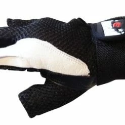 Muscle Mania Fitness MegaStore MORGAN LEATHER & MESH WEIGHT GLOVES