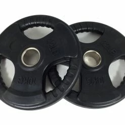 Musclemania Fitness MegaStore EQUIPMENT STRENGTH SPECIAL: 100kg 'Intermediate' Rubber Weight Package