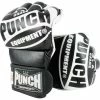 Musclemania Fitness MegaStore MMA COMBAT AAA PUNCH CURVED V30 BLACK MMA GLOVES