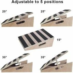 Muscle Mania Fitness MegaStore Professional Wooden Slant Board EQUIPMENT STUDIO