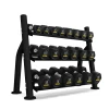Muscle Mania Fitness MegaStore SALE- Ziva ST2 Commercial-Grade 10 Pair Dumbbell Storage Rack (Rack Only)